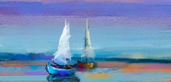 impressionism-image-of-seascape-paintings-with-sunlight-background--modern-art-oil-paintings-with-boat--sail-on-sea--1011385250-94dda8515bb24a97885a38b1e4c22fcd